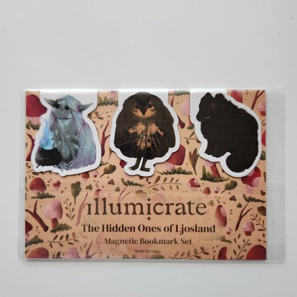 Illumicrate The Hidden Ones Of Ljosland Magnetic Bookmark Set By Smugcomputer - Picture 6 of 7